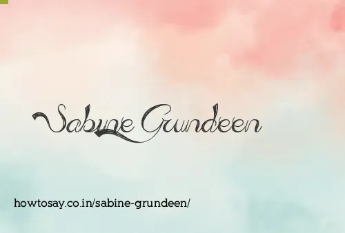 Sabine Grundeen