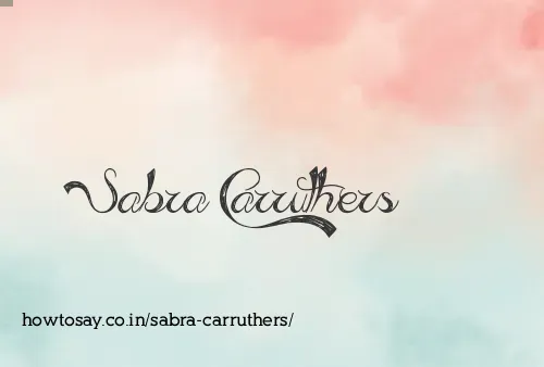 Sabra Carruthers