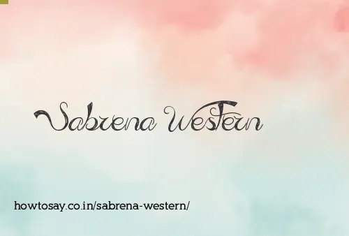 Sabrena Western