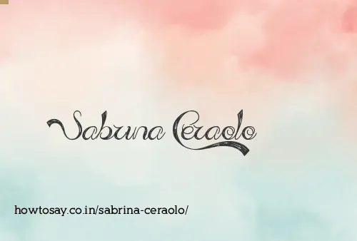 Sabrina Ceraolo