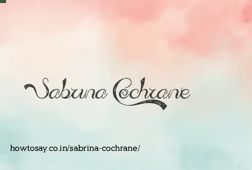Sabrina Cochrane