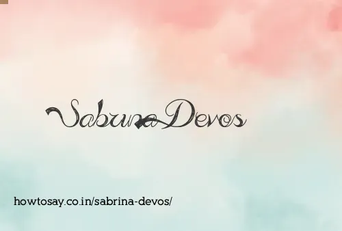 Sabrina Devos