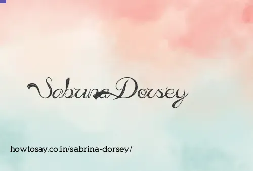 Sabrina Dorsey