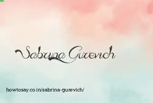 Sabrina Gurevich
