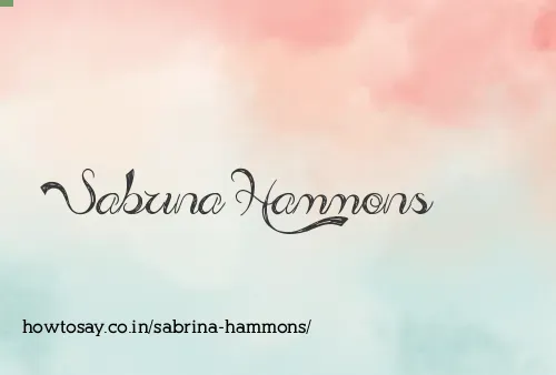 Sabrina Hammons