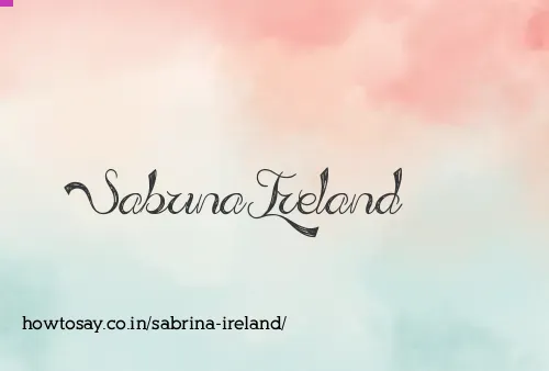Sabrina Ireland