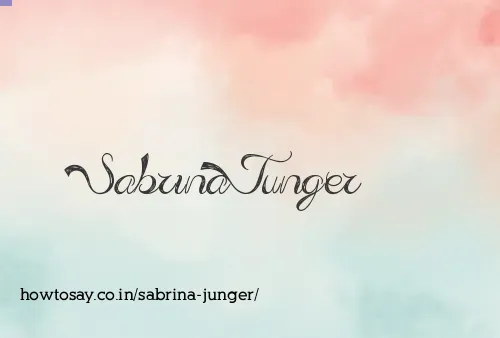 Sabrina Junger