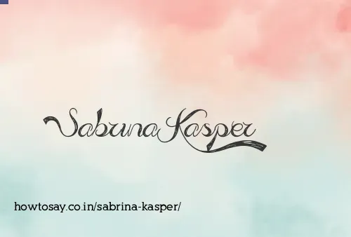 Sabrina Kasper