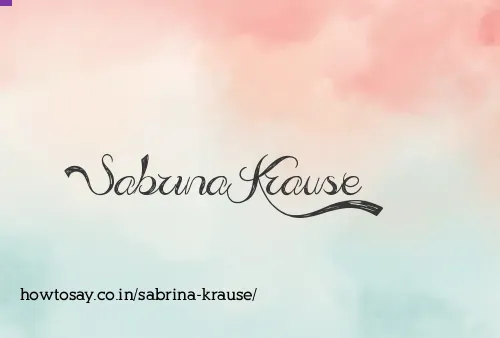 Sabrina Krause