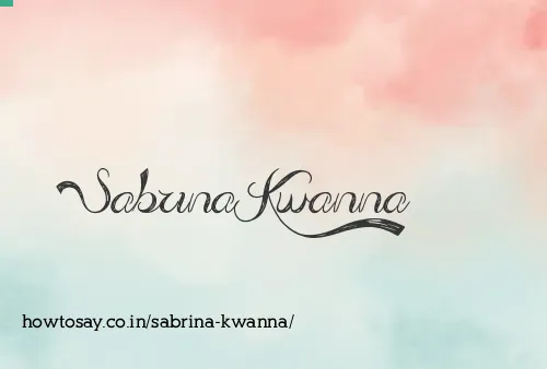 Sabrina Kwanna