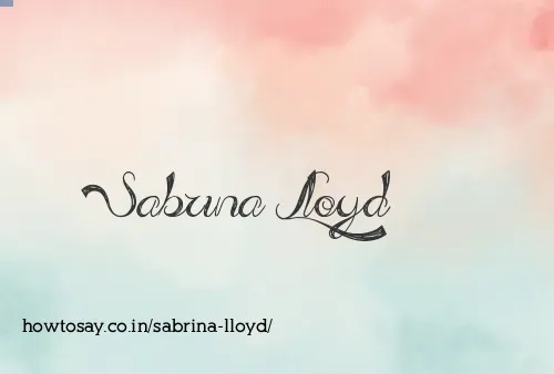 Sabrina Lloyd