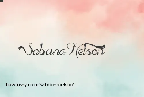 Sabrina Nelson