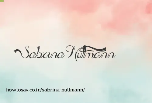 Sabrina Nuttmann