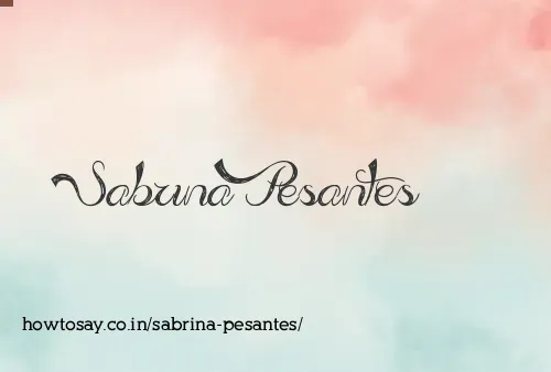 Sabrina Pesantes