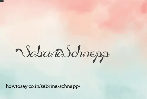 Sabrina Schnepp