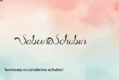Sabrina Schubin