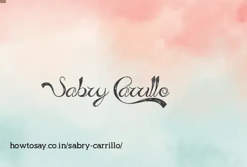 Sabry Carrillo