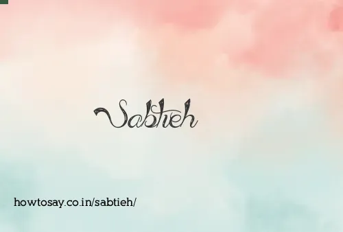 Sabtieh