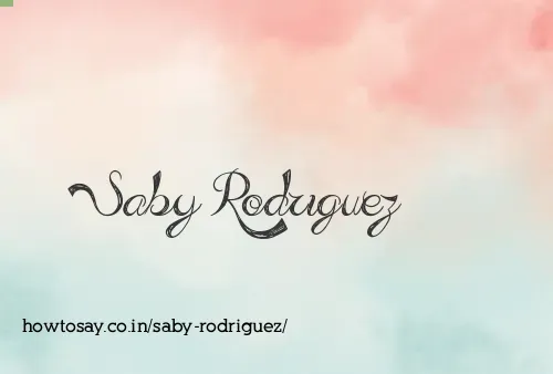 Saby Rodriguez