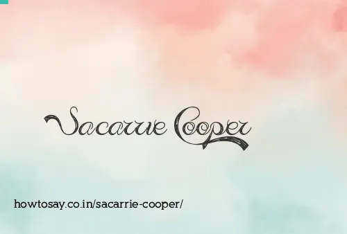 Sacarrie Cooper