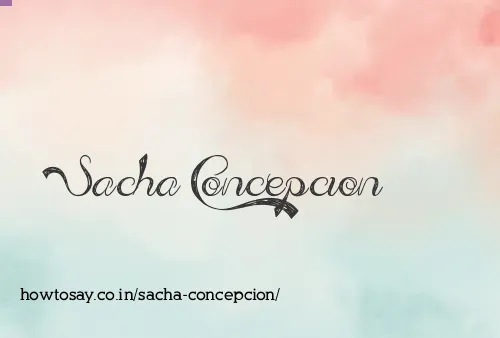 Sacha Concepcion