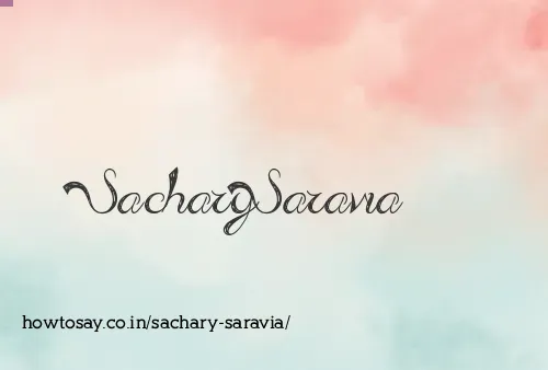 Sachary Saravia