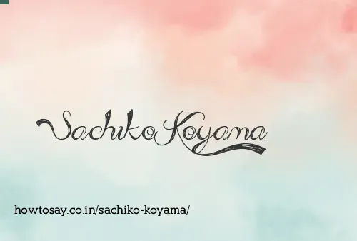 Sachiko Koyama