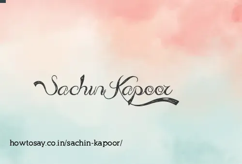 Sachin Kapoor