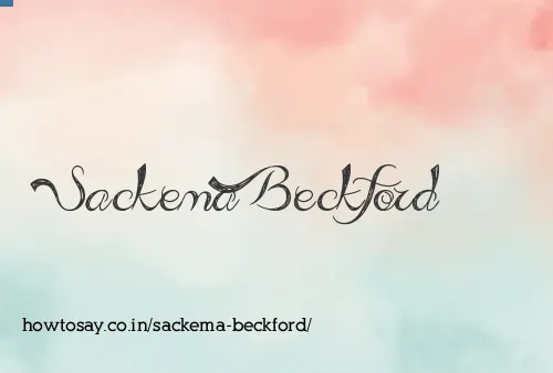 Sackema Beckford