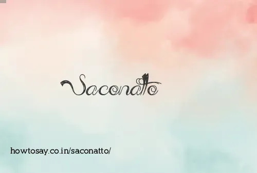 Saconatto