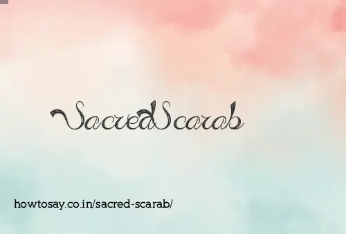 Sacred Scarab