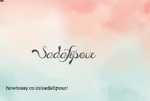 Sadafipour