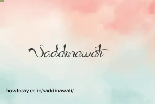 Saddinawati