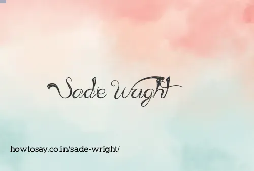 Sade Wright