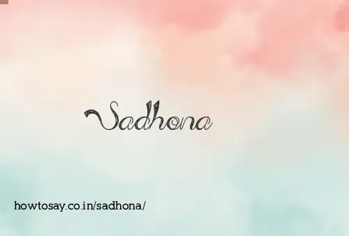 Sadhona