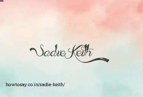 Sadie Keith