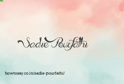 Sadie Pourfathi