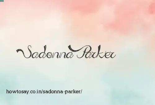 Sadonna Parker