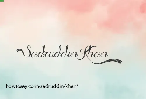 Sadruddin Khan