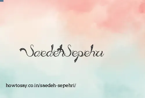 Saedeh Sepehri