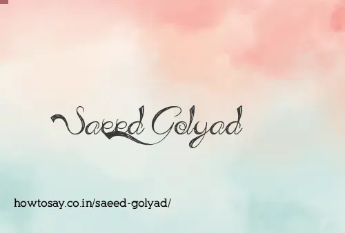 Saeed Golyad