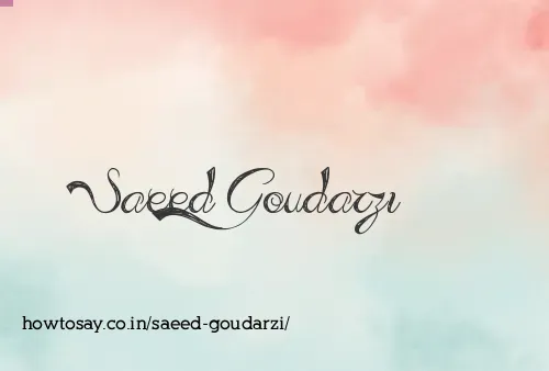 Saeed Goudarzi