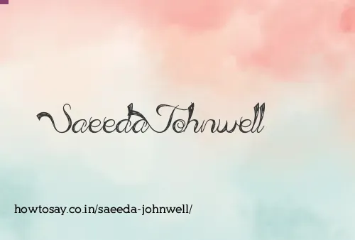 Saeeda Johnwell