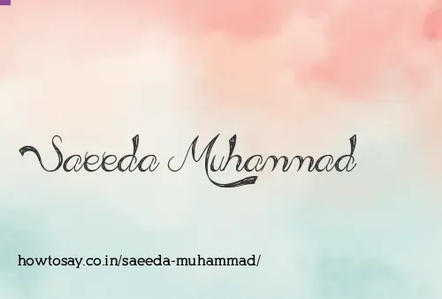Saeeda Muhammad