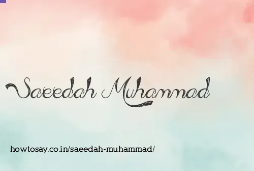 Saeedah Muhammad