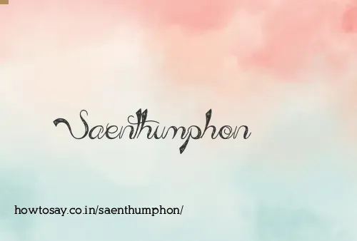 Saenthumphon