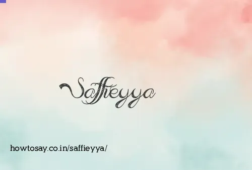 Saffieyya