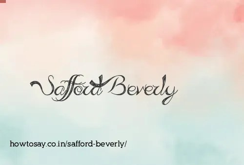 Safford Beverly