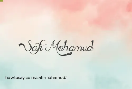Safi Mohamud