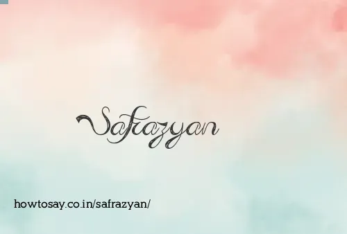 Safrazyan
